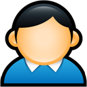 User Coat Blue-01 icon